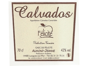 calvados aoc ferme félicite longues sur mer