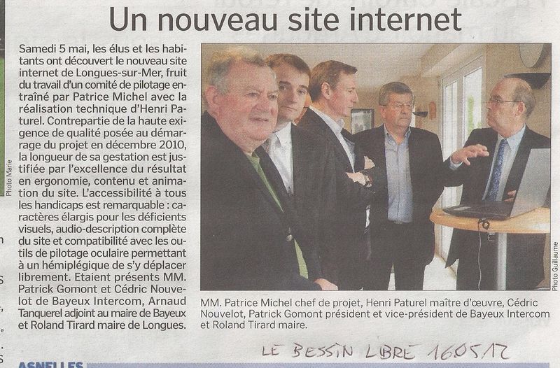article Le Bessin Libre inauguration