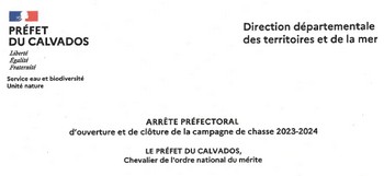21.08.2023 AP ouverture et clôture de la chasse saison 2023-2024