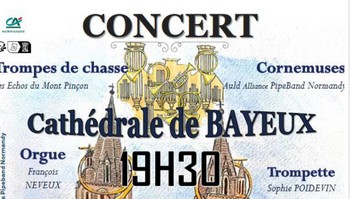 19.09.2025 Invitation CONCERT Cathédrale de Bayeux