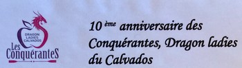 13.09.2025 10ème anniversaire DES « CONQUERANTES » DRAGON LADIES DU CALVADOS / Abbaye