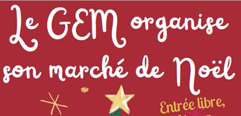 01.12.2025 Le GEM et son marché de Noël