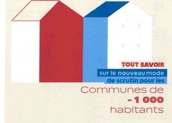 26.01.2026 Mode de scrutin / Communes de moins de 1000 habitants
