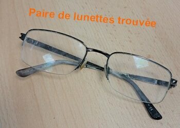 03.06.2026 Paire de lunettes trouvée